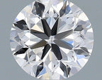 Diamante Naturale Taglio Brillante 0.5ct VG/VG/EX D VS1 - GIA - 4.97x4.99x3.16mm