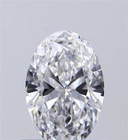Diamante Naturale Taglio Ovale 0.5ct EX/VG D VS2 - GIA - 6.7x4.47x2.64mm