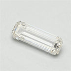 Diamante Naturale Taglio Smeraldo 0.9ct G/VG H VS2 - GIA - 9.46x3.36x2.38mm