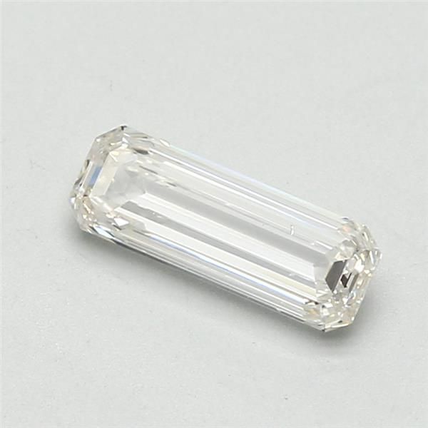 Diamante Naturale Taglio Smeraldo 0.9ct G/VG H VS2 - GIA - 9.46x3.36x2.38mm
