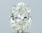 Diamante Naturale Taglio Ovale 1.7ct EX/EX I VS1 - IGI - 9.0x6.53x4.26mm