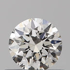 Diamante Naturale Taglio Brillante 0.38ct 3EX I IF - GIA - 4.6x4.63x2.9mm