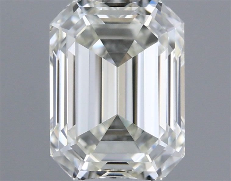 Diamante Naturale Taglio Smeraldo 0.5ct VG/VG J VVS2 - GIA - 5.08x3.75x2.66mm