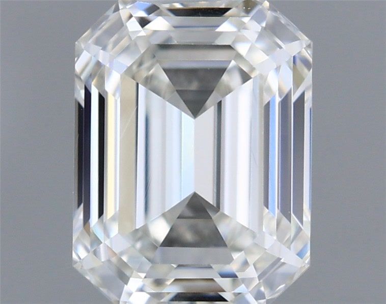 Diamante Naturale Taglio Smeraldo 0.82ct VG/VG J IF - GIA - 5.96x4.5x3.1mm