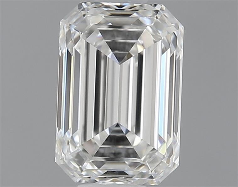 Diamante Naturale Taglio Smeraldo 1.01ct EX/EX H IF - GIA - 6.7x4.59x3.15mm