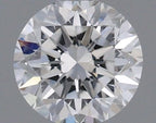 Diamante Naturale Taglio Brillante 0.19ct G/VG/G F VVS2 - GIA - 3.59x3.62x2.31mm