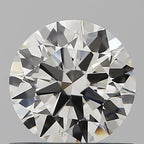 Diamante Naturale Taglio Brillante 0.57ct 3EX H IF - IGI - 5.34x5.35x3.22mm