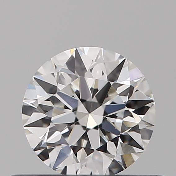 Diamante Naturale Taglio Brillante 0.37ct VG/VG/G E VVS1 - GIA - 4.6x4.58x2.87mm
