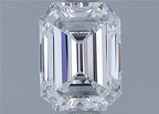 Diamante Naturale Taglio Smeraldo 0.87ct VG/VG D VS1 - GIA - 6.46x4.85x3.1mm