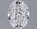 Diamante Naturale Taglio Ovale 0.62ct EX/EX D VVS2 - GIA - 6.49x4.76x3.06mm