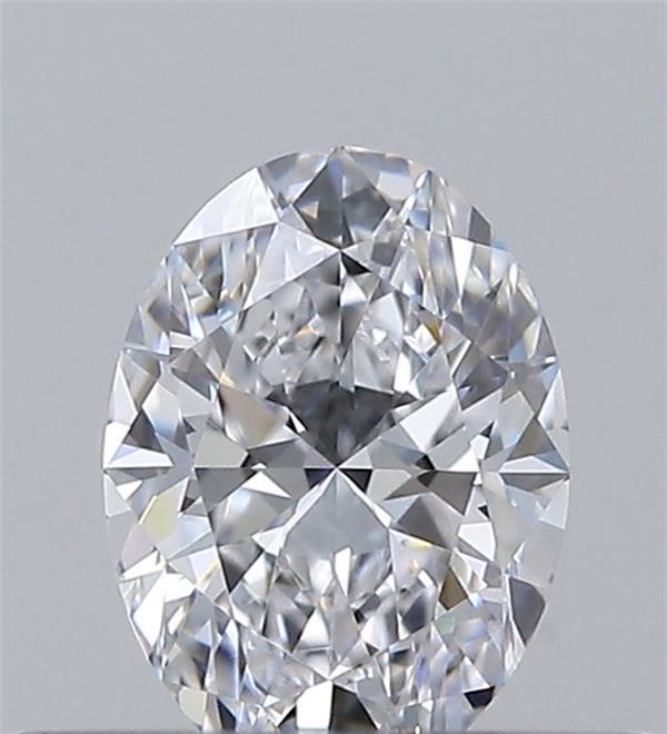 Diamante Naturale Taglio Ovale 0.31ct EX/EX D VVS1 - GIA - 5.25x3.8x2.43mm
