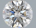 Diamante Naturale Taglio Brillante 0.3ct EX/EX/VG J VS1 - IGI - 4.26x4.3x2.65mm