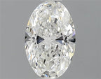 Diamante Naturale Taglio Ovale 0.5ct G/EX H VVS1 - GIA - 6.7x4.27x2.63mm