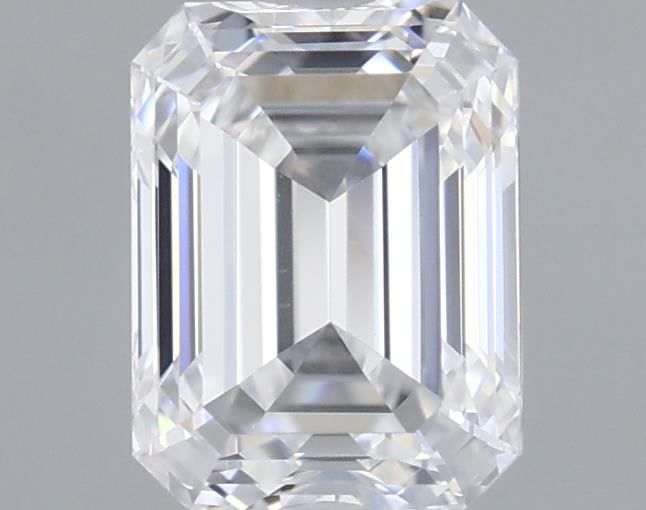 Diamante Naturale Taglio Smeraldo 0.63ct EX/EX D VVS2 - GIA - 5.42x4.12x2.89mm