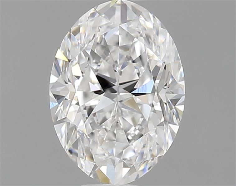 Diamante Naturale Taglio Ovale 0.9ct VG/EX E VVS2 - GIA - 7.35x5.31x3.42mm
