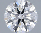 Diamante Naturale Taglio Brillante 0.54ct 3EX F IF - IGI - 5.21x5.23x3.25mm