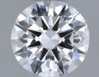 Diamante Taglio Brillante 0.18ct VG/EX/VG E VVS2 - GIA - 3.67x3.69x2.17mm