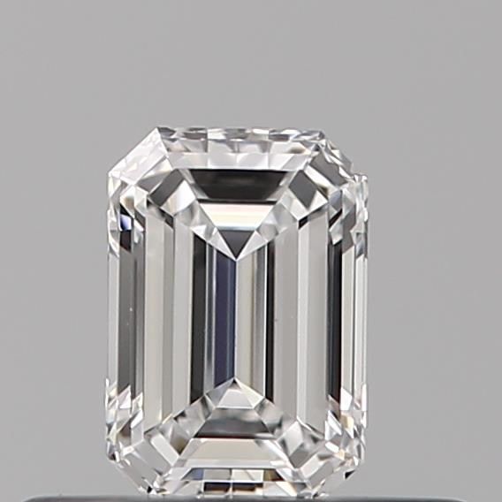 Diamante Naturale Taglio Smeraldo 0.28ct VG/VG D VVS1 - GIA - 4.57x3.15x2.01mm