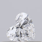 Diamante Naturale Taglio Cuore 0.22ct G/VG D VVS2 - GIA - 3.64x4.1x2.54mm