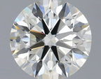 Diamante Naturale Taglio Brillante 1.7ct 3EX I VVS2 - IGI - 7.56x7.64x4.77mm