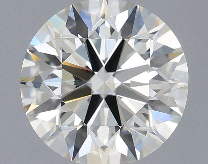 Diamante Naturale Taglio Brillante 1.7ct 3EX I VVS2 - IGI - 7.56x7.64x4.77mm