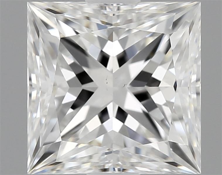 Diamante Naturale Taglio Princess 1.3ct EX/EX F VS1 - GIA - 5.98x5.96x4.4mm