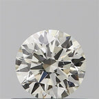 Diamante Naturale Taglio Brillante 0.4ct EX/VG/VG J VS2 - IGI - 4.75x4.77x2.9mm