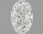 Diamante Naturale Taglio Ovale 0.5ct VG/EX D VVS2 - GIA - 6.58x4.31x2.62mm