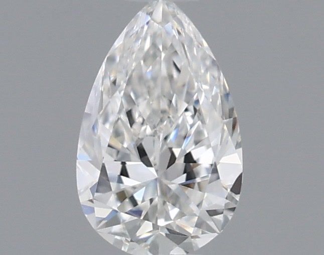 Diamante Naturale Taglio Goccia 0.34ct VG/EX F IF - IGI - 5.96x3.74x2.45mm