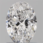 Diamante Naturale Taglio Ovale 0.7ct VG/VG D VVS2 - GIA - 7.1x5.03x3.03mm