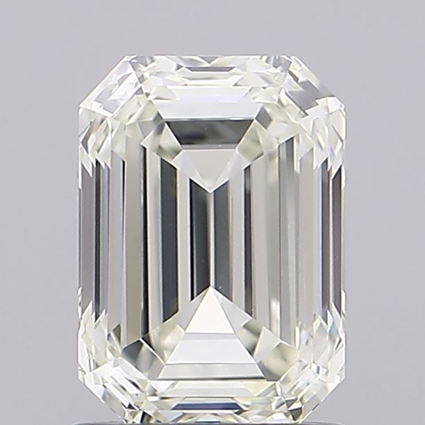Diamante Naturale Taglio Smeraldo 1.5ct EX/EX J VVS2 - IGI - 7.52x5.39x3.63mm