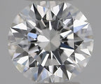 Diamante Naturale Taglio Brillante 0.4ct 3EX F IF - GIA - 4.83x4.8x2.92mm