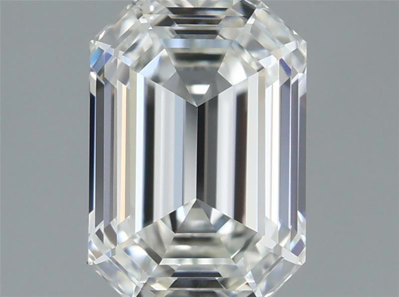Diamante Naturale Taglio Smeraldo 0.82ct EX/EX J IF - GIA - 6.27x4.44x2.9mm