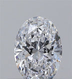 Diamante Naturale Taglio Ovale 0.3ct VG/EX D IF - GIA - 5.36x3.75x2.36mm
