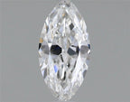 Diamante Naturale Taglio Marquise 0.4ct VG/VG F IF - GIA - 7.99x3.85x2.25mm