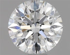 Diamante Naturale Taglio Brillante 0.46ct 3EX F VS1 - GIA - 4.88x4.91x3.1mm