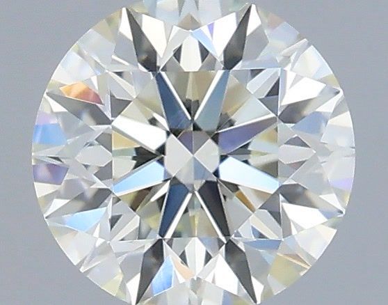 Diamante Naturale Taglio Brillante 0.65ct 3EX J VVS2 - IGI - 5.49x5.53x3.49mm