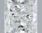 Diamante Naturale Taglio Princess 1.7ct EX/EX G VVS2 - IGI - 6.38x6.19x4.61mm