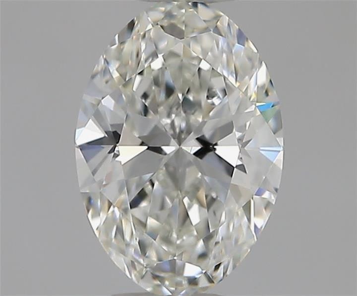 Diamante Naturale Taglio Ovale 0.65ct VG/EX H VVS1 - GIA - 7.11x4.89x2.96mm