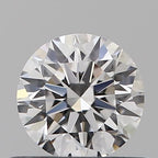 Diamante Naturale Taglio Brillante 0.45ct 3EX D VVS2 - IGI - 4.89x4.92x3.04mm