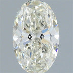 Diamante Naturale Taglio Ovale 0.51ct EX/EX I VVS2 - IGI - 6.85x4.29x2.69mm