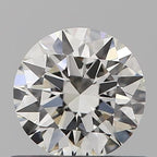 Diamante Naturale Taglio Brillante 0.5ct 3EX H VVS2 - IGI - 5.1x5.13x3.12mm