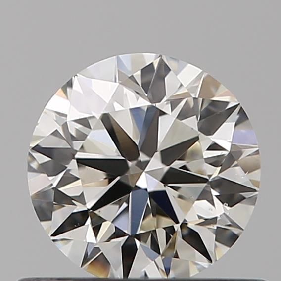 Diamante Naturale Taglio Brillante 0.5ct 3EX H VS2 - IGI - 4.99x5.04x3.13mm