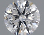 Diamante Taglio Brillante 0.19ct EX/VG/VG F VVS2 - GIA - 3.69x3.71x2.3mm