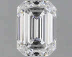 Diamante Naturale Taglio Smeraldo 1.2ct VG/EX D VVS2 - GIA - 6.87x4.89x3.38mm