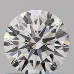 Diamante Naturale Taglio Brillante 0.59ct 3EX E VVS1 - GIA - 5.37x5.39x3.29mm