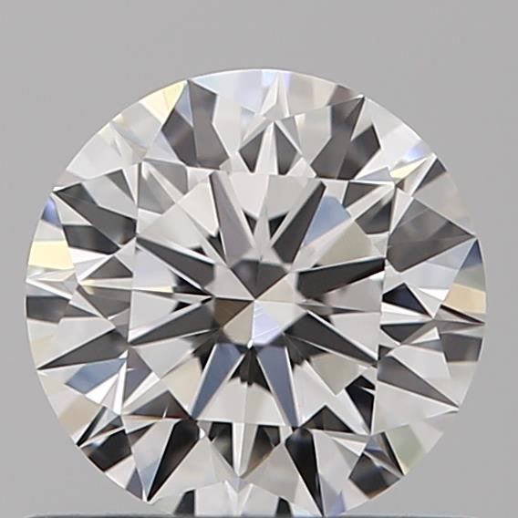 Diamante Naturale Taglio Brillante 0.59ct 3EX E VVS1 - GIA - 5.37x5.39x3.29mm