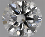 Diamante Naturale Taglio Brillante 0.25ct 3EX H IF - GIA - 4.06x4.03x2.47mm