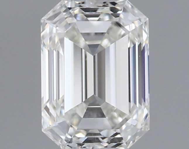 Diamante Naturale Taglio Smeraldo 0.49ct EX/EX J VS1 - GIA - 5.14x3.72x2.65mm