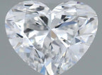 Diamante Naturale Taglio Cuore 0.51ct G/EX D VVS1 - GIA - 4.63x5.52x3.26mm